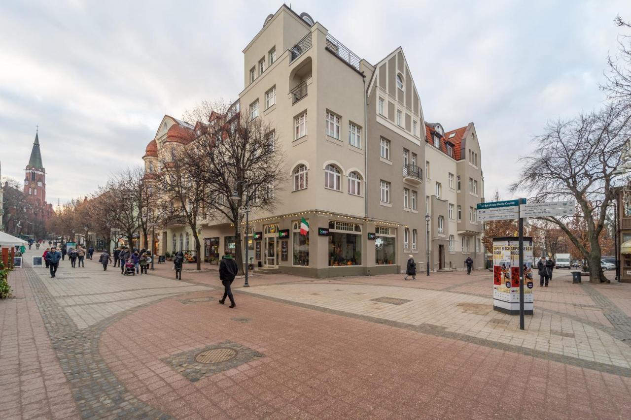 Victus Apartamenty, Apartament Cassino Residence Sopot Bagian luar foto